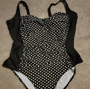 Size 20 one piece slimming swimsuit